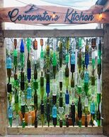 recycled glass bottles Cornerstone Kitchen